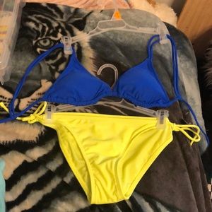 Bikini bathing suit top and bottoms